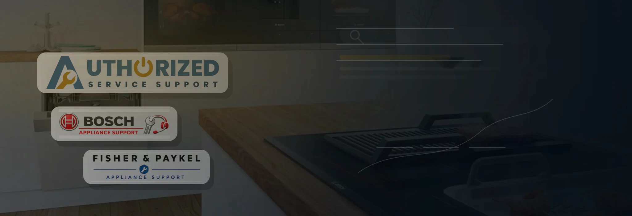 Appliance repair local SEO booking background